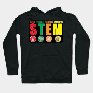 Science Technology engineering mathematics STEM Design for Students and teachers Hoodie